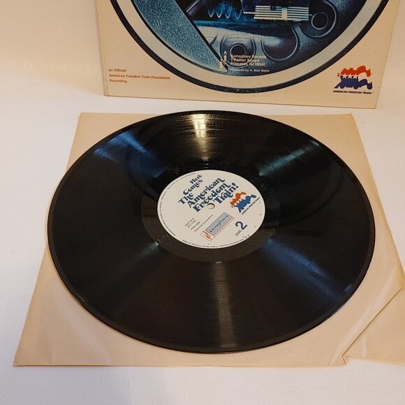 Here Comes the American Freedom Train Vinyl Record - Picture 3 of 6